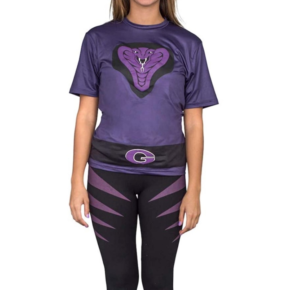 Dodgeball Purple Cobras Costume